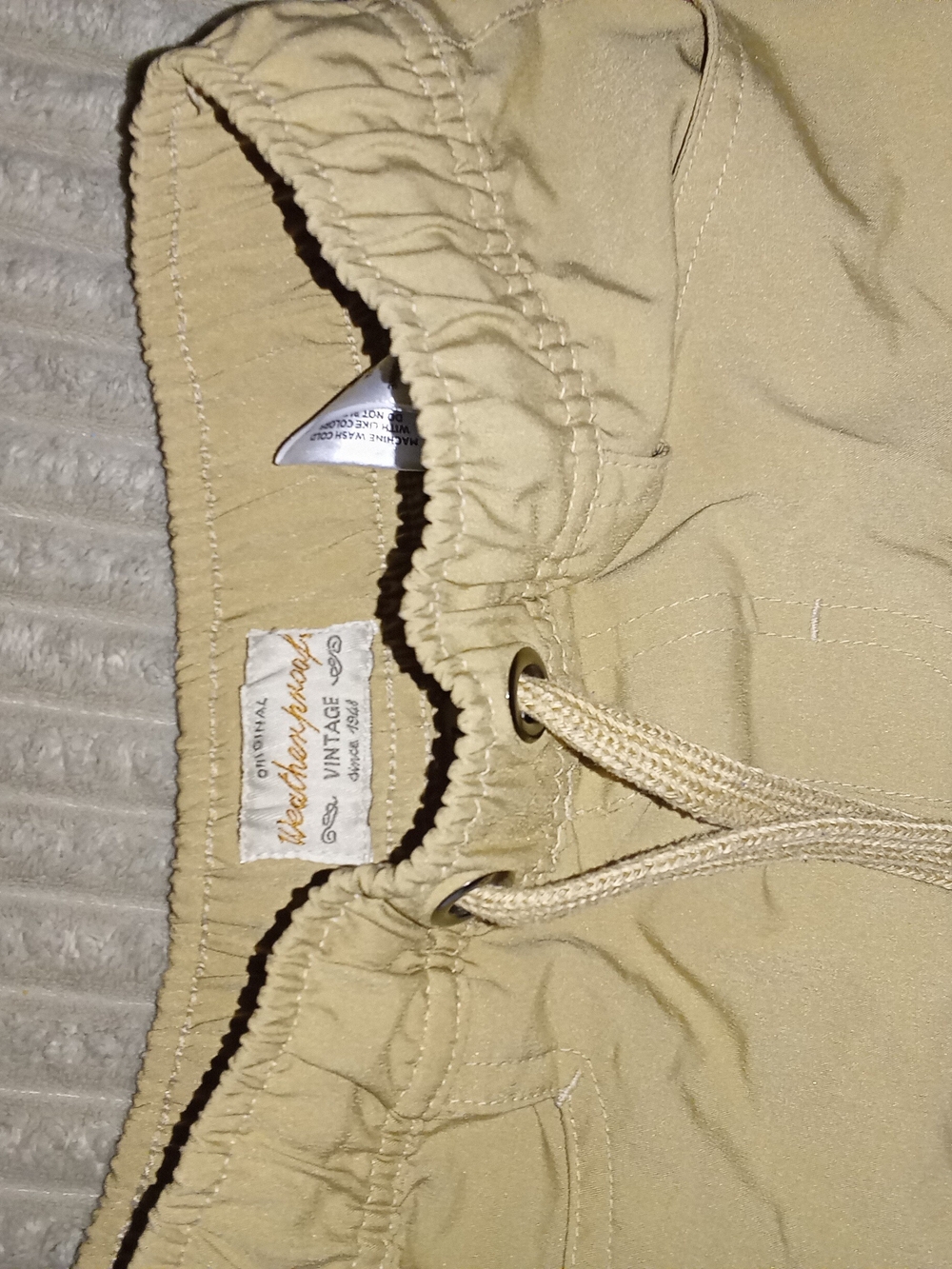 Kids' Casual Drawstring Shorts - Tan